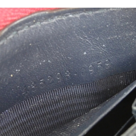 GUCCI SUPREME  WEB RIBBON PURSE/WALLET PVC - Picture 10 of 12